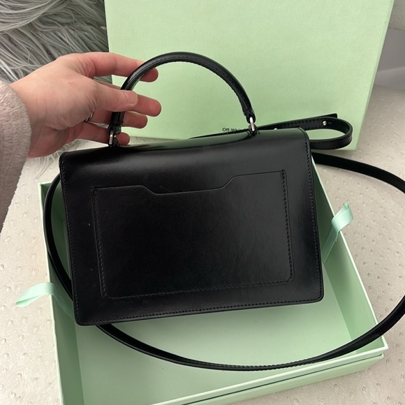 Authentic Off White Jitney Black Crossbody - Picture 8 of 12
